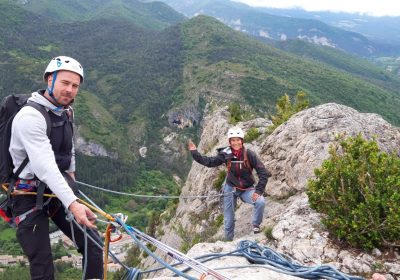 Climbing, the first steps on the big routes