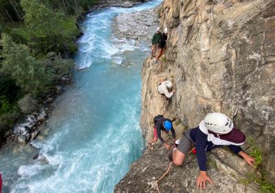 Supervised Via Ferrata at Saint Christophe en Oisans