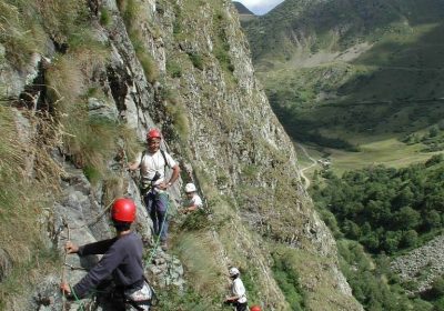 Guided via ferrata: Alpe d’Huez