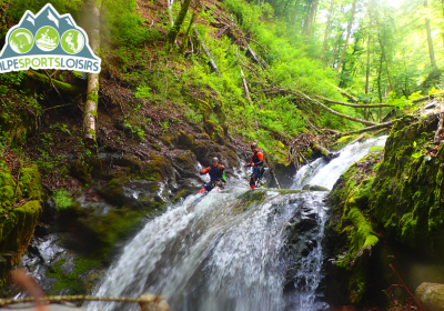 Supervised canyoning: Oz en Oisans